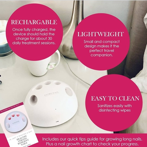 StimuNail Nail Wellness Device - Supports Grow Long Strong Nails -Used - Picture 6 of 6